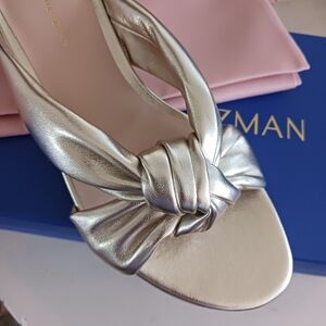 Stuart Weitzman Knot‎ Leather Sandal